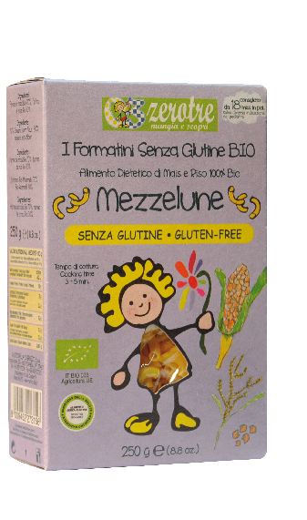 Image of Rustichelle D'Abruzzo Mezzelune Senza Glutine Biologiche 500g 922957410