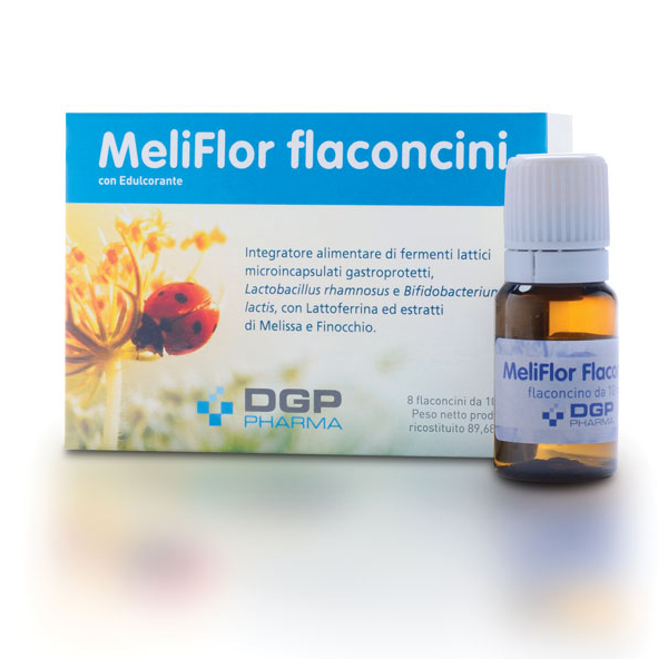 Image of Meliflor Flaconcini Integratore Alimentare 10ml 8 Pezzi