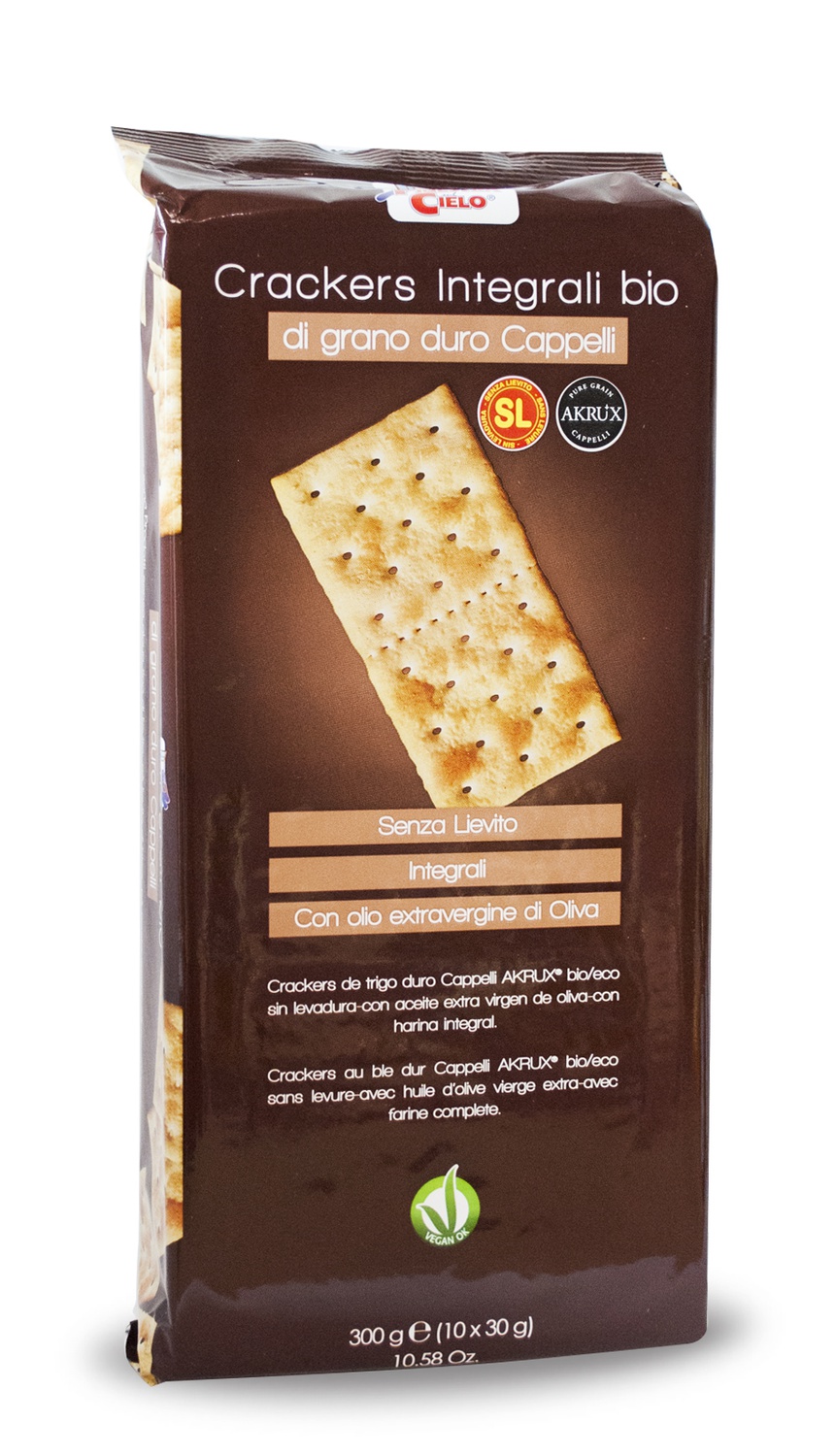 Crackers Integrali Di Grano Duro Capelli 300g