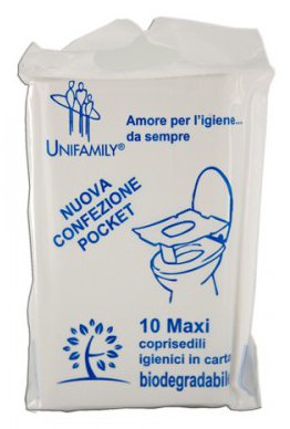 

Unifamily Copriwater Biodegradabili 10 Pezzi