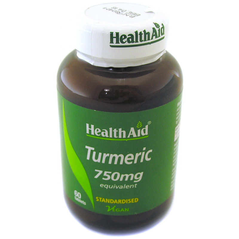 Image of Health Aid Turmeric Root 60 Caps Curcuma033