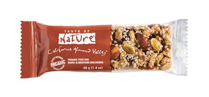 

Taste Of Nature Barretta Alle Mandorle Bio Snack 40g