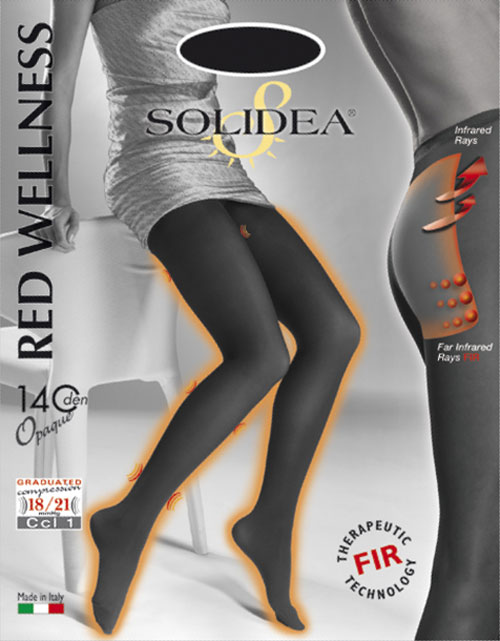 

Solidea Red Wellness 140 Opaque Colore Moka Taglia 3-Ml