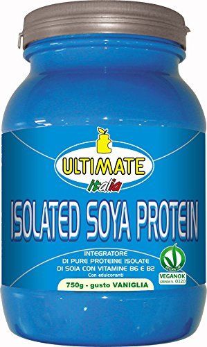 Image of Ultimate Isolated Soya Protein Integratore Alimentare Gusto Vaniglia 750g