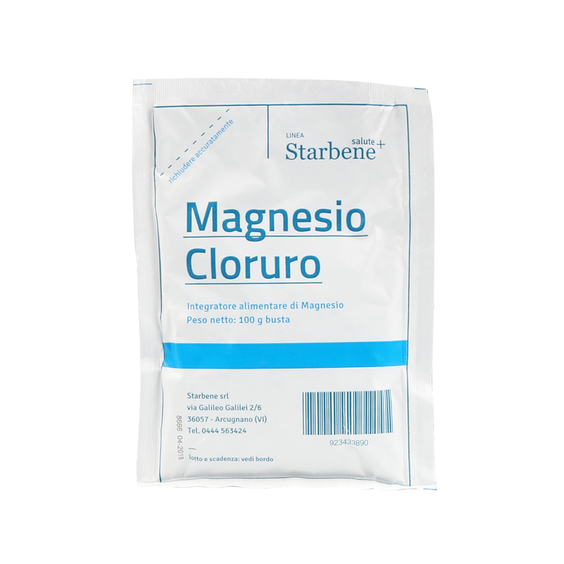Image of Magnesio Cloruro Integratore Alimentare Bustina 100g