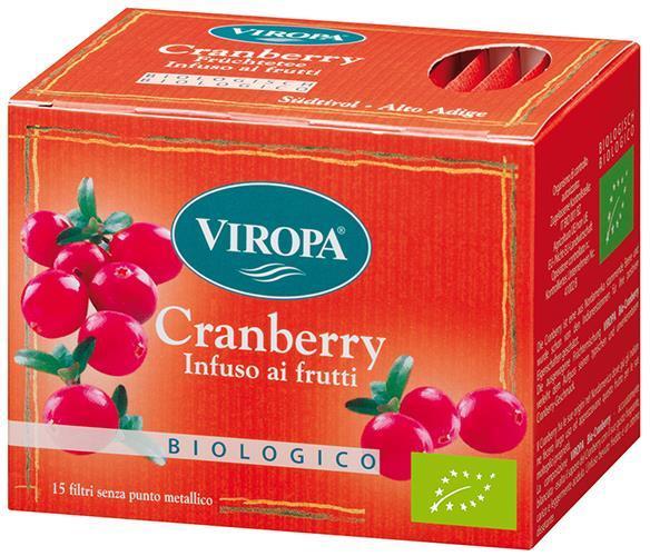 

Viropa Cranberry Bio Tisana 15 Filtri