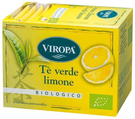 Image of Viropa Te&#39; Verde Limone Bio 15 Bustine033