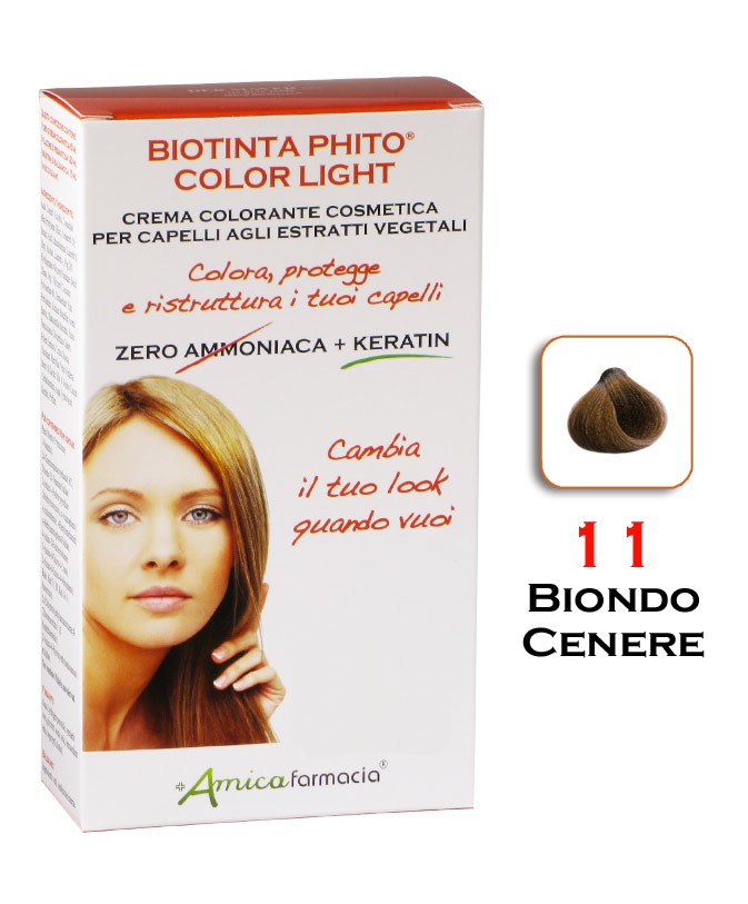 Image of Amica Farmacia Biotinta Phito Light Color 11 Biondo Cenere033