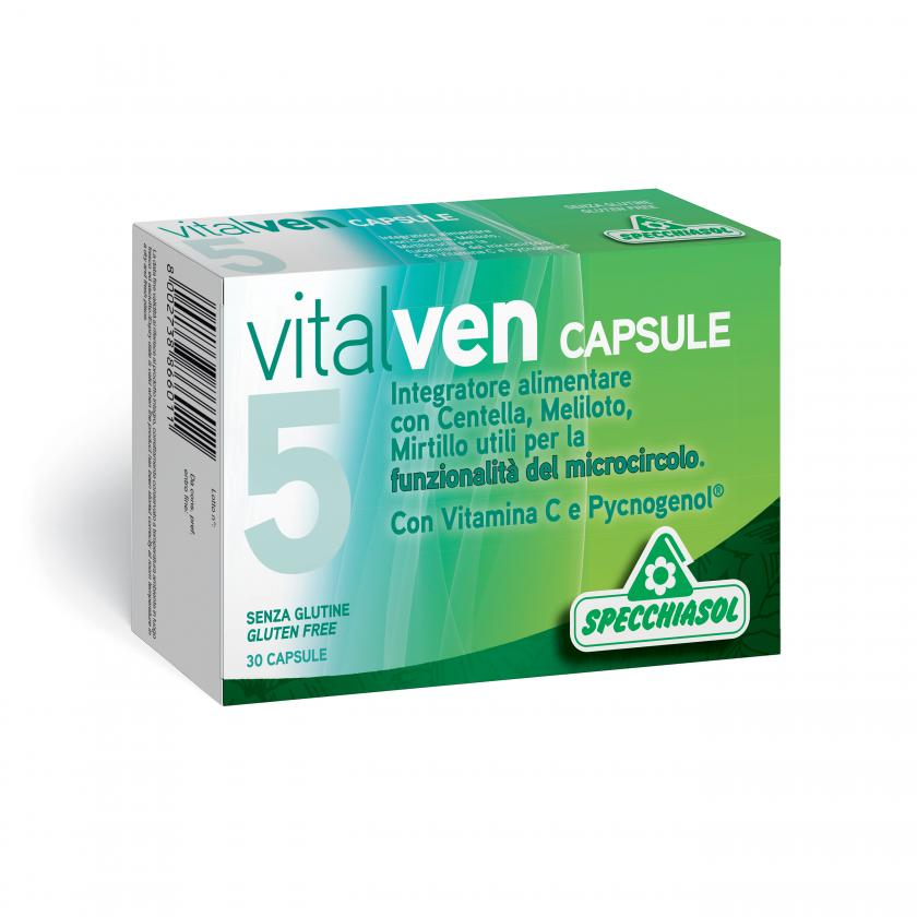 

Specchiasol Vitalven 5 Integratore Alimentare 30 Capsule