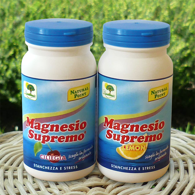 Image of Natural Point Magnesio Supremo Gusto Lemon Integratore Alimentare 150g 924083569