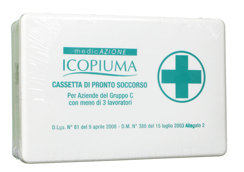 Icopiuma Cassetta Pronto Soccorso 2 3 Lavoratori
