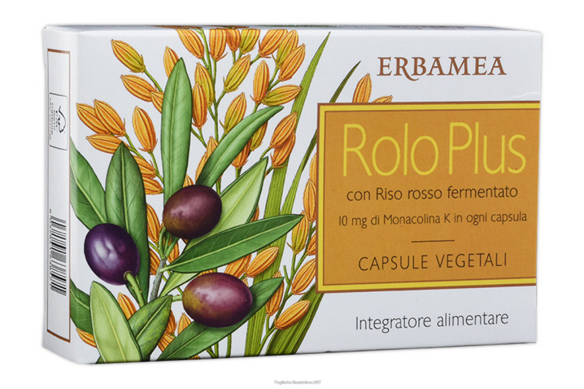 

Erbamea Rolo Plus Integratore Alimentare 24 Capsule