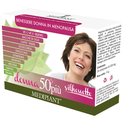 

Mediplant Donna 50+ Silhouette Integratore Alimentare 30 Compresse