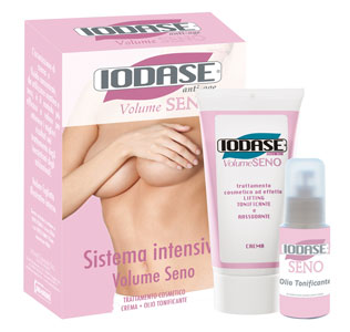 Image of Iodase Volume Seno Sistema Intensivo Tonificante Kit Crema + Olio Tonificante
