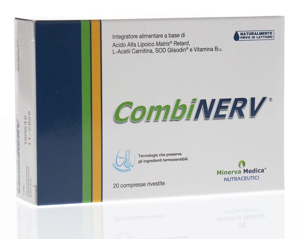 

Minerva Medica CombiNerv Integratore Alimentare 20 Compresse