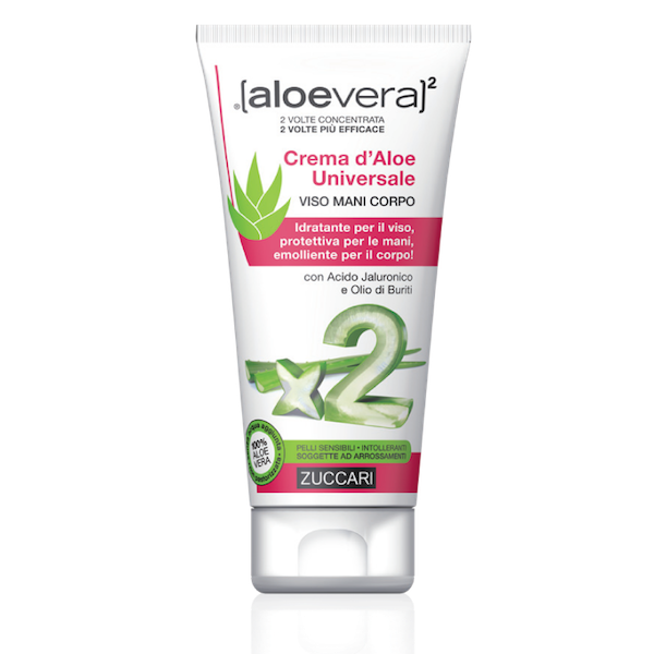 Image of Zuccari AloeVera Crema D&#39;Aloe Universale Crema Viso Mani Corpo 75ml033