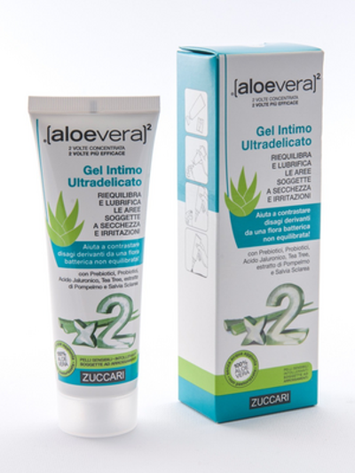 Zuccari Aloevera2 Gel Intimo Ultradelicato Lenitivo 80 Ml