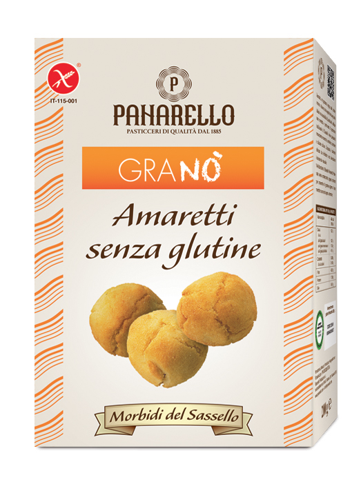 

Panarello Granò Amaretti Senza Glutine Confezione 200g