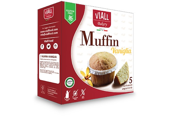 Image of Viall Muffin Alla Vaniglia Senza Glutine E Lattosio 200g 925388682