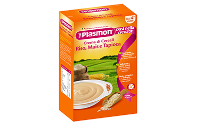 

Plasmon Crema Di Cereali Riso Mais E Tapioca 2x230g