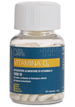 Image of Nutraiuvens Vitamina D3 1000UI Integratore Alimentare 60 Capsule 925445429