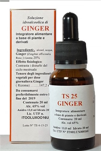 Image of Alkaest Ts25 Ginger Gocce 20ml 925514820