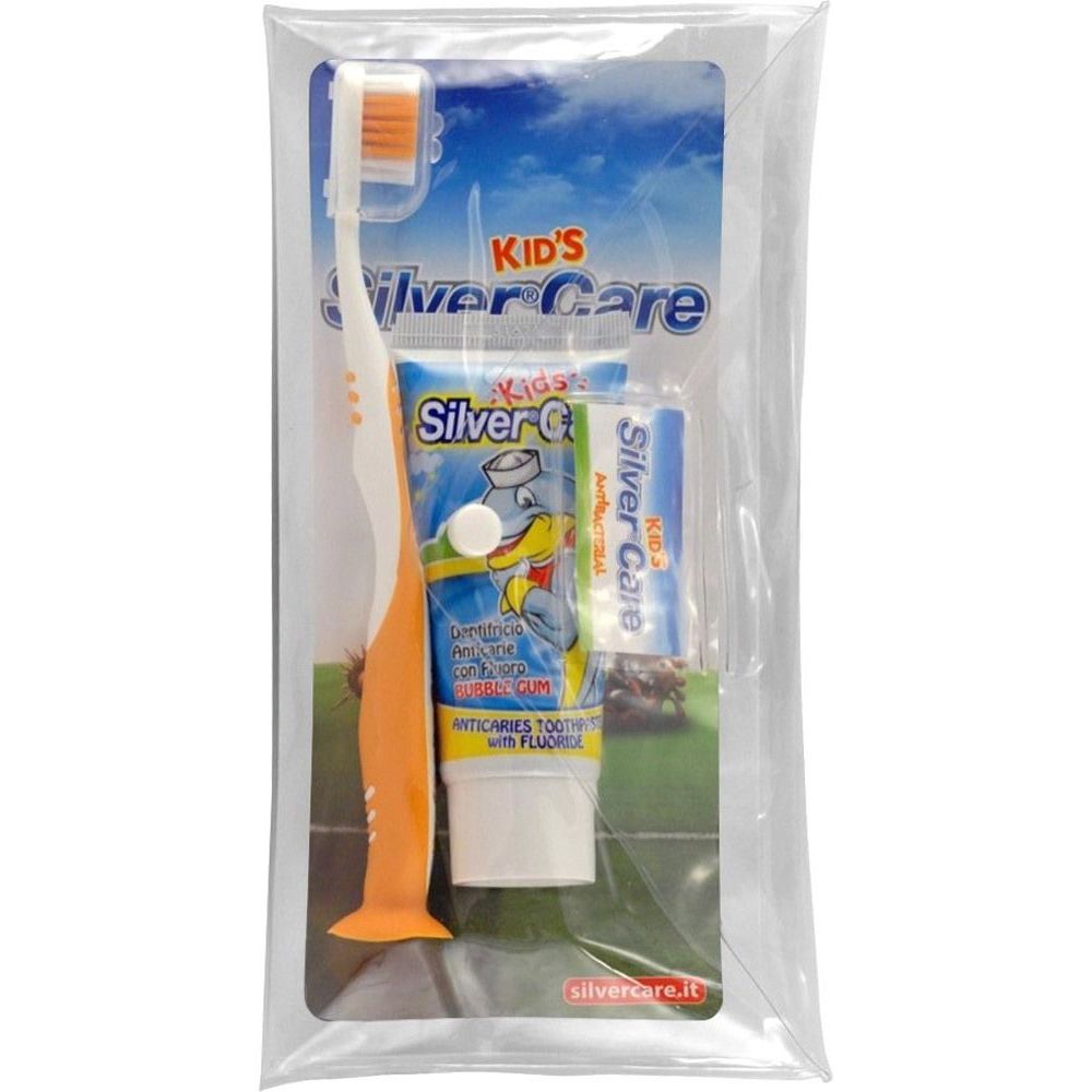 Image of Spazzolificio Piave argento Care Kid&#39;s Brush Kit033