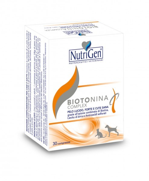 

Nutrigen Biotonina Complex Integratore Per Animali 30 Tavolette