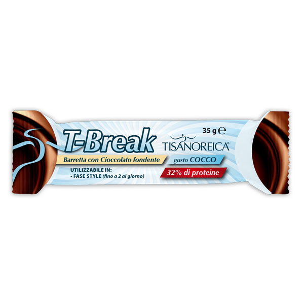 

Tisanoreica T-Break Barretta Al Gusto Di Cocco 35g