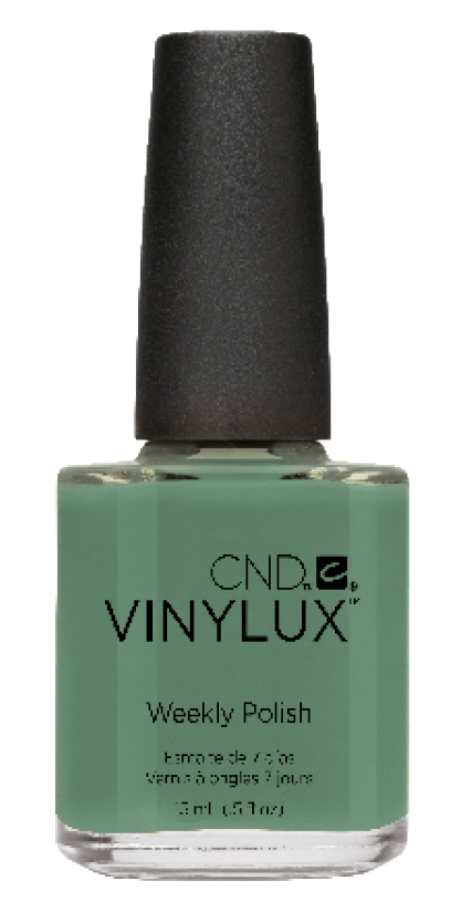 Image of Cnd Vinylux Weekly Polish Colore 169 Sage Scarf 15ml033