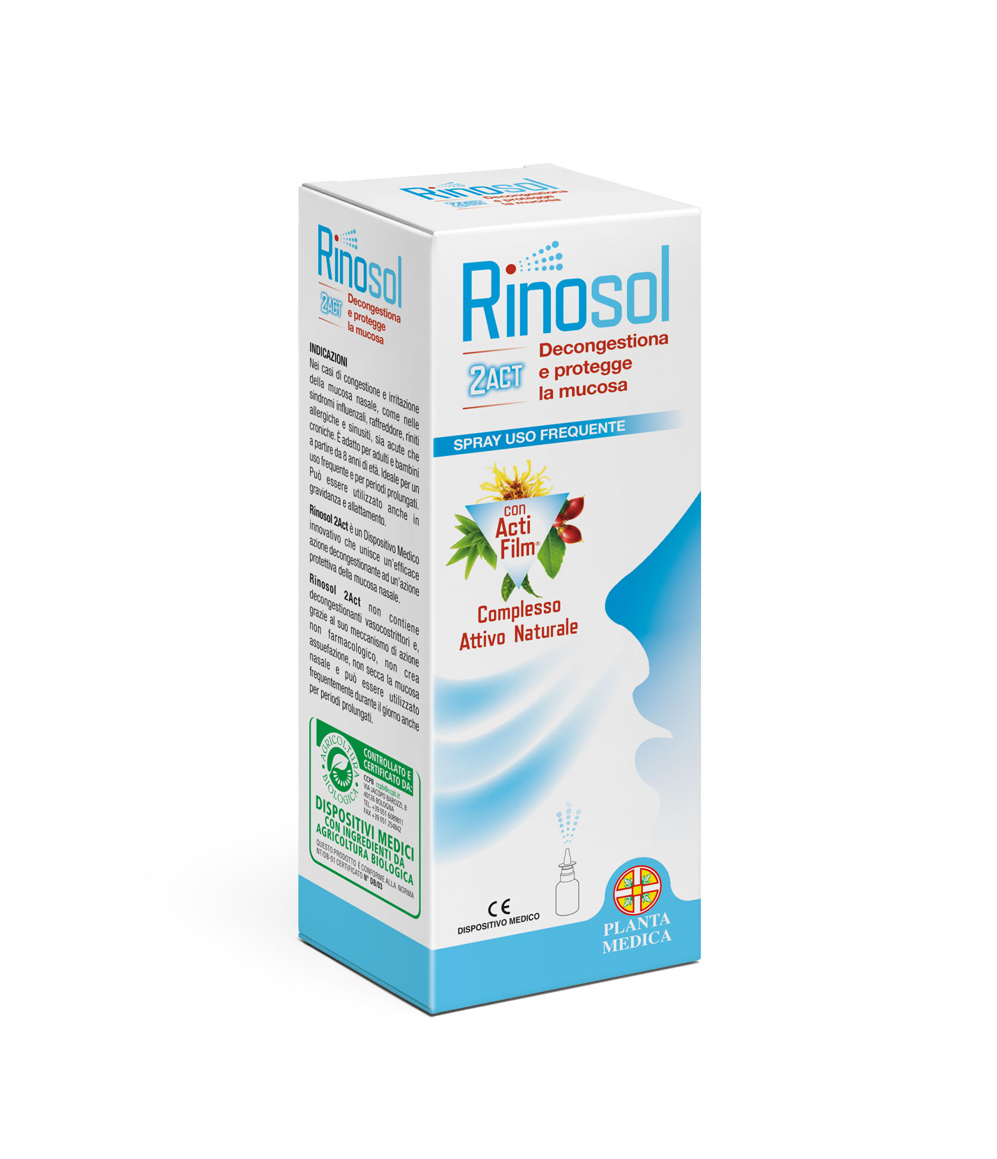 

Planta Medica Rinosol 2act Spray Nasale 15ml