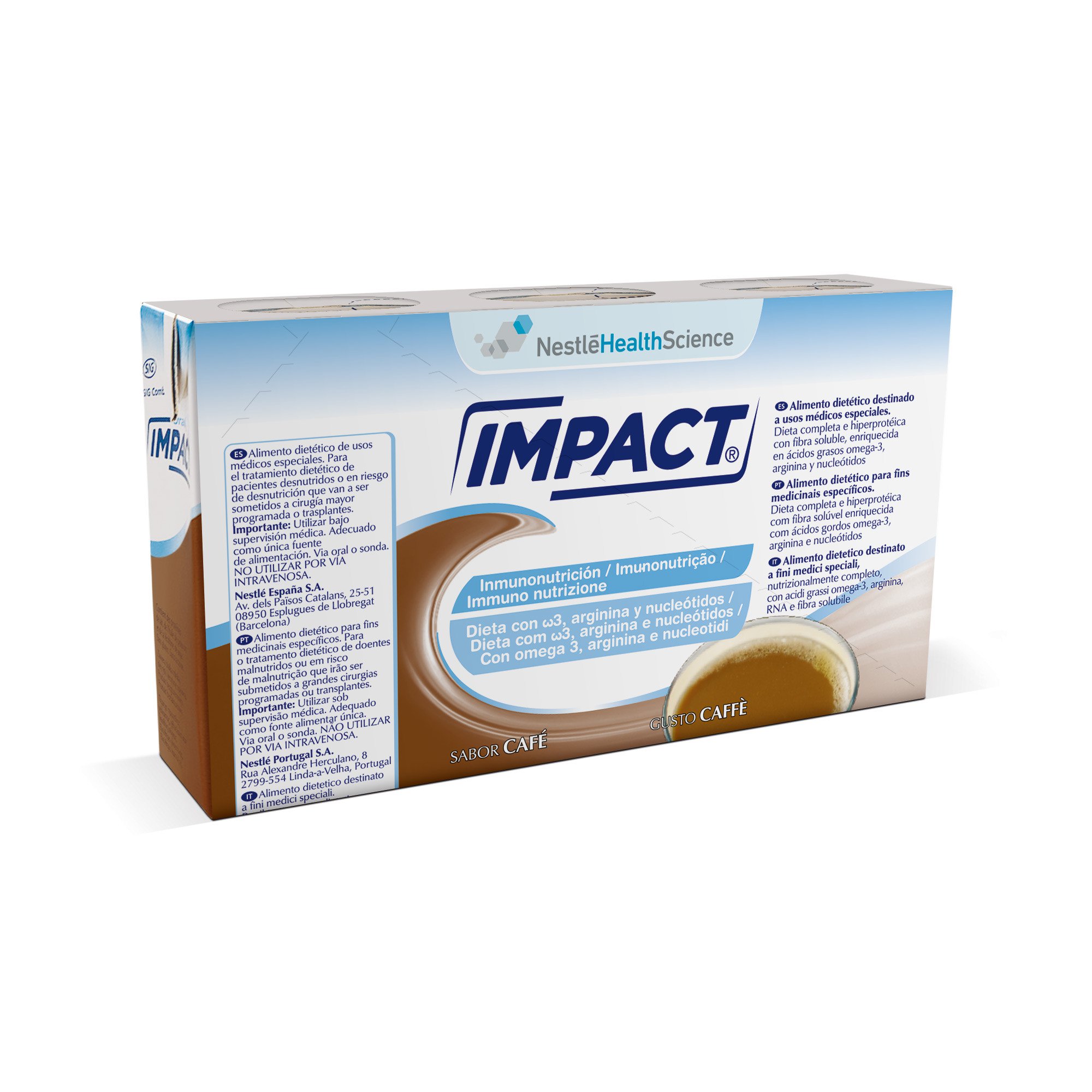 

Nestlé Health Science Impact Caffè Formula Per Immunonutrizione Pronta Da Bere 3x237ml