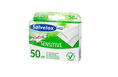 

Salvelox Med Extra Sensitive 50x6cm