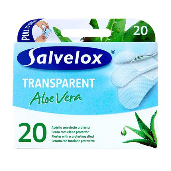 

SALVELOX TRANSPARENT CON ALOE 20 P