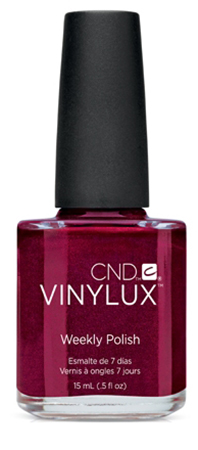 Image of CND Vinylux Weekly Polish Collezione Modern Folklore Colore 174 Crimson Sash 15ml033