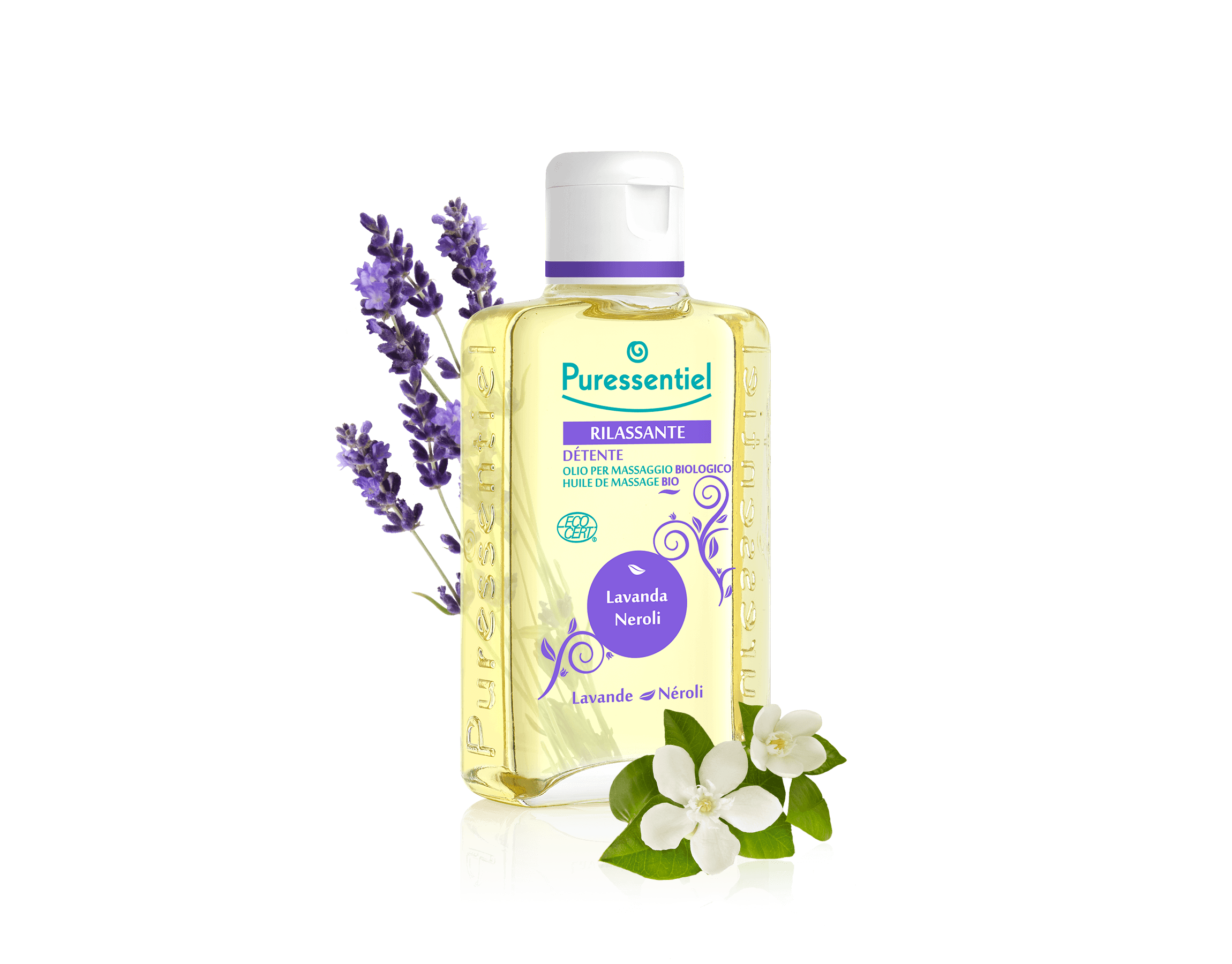 

Puressentiel Organic Relaxation Massage Oil Lavender / Neroli 100ml