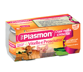 

Plasmon Omogeneizzato Vitello E Prosciutto Cotto 4x80g