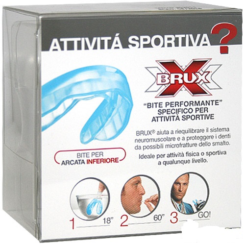 Image of Dr. Brux Bite Sportivo Inferiore Azzurro