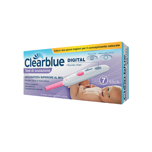 Image of Clearblue Test Di Ovulazione Digitale 7 Stick 926571694