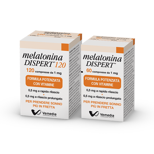 

Vemedia Melatonina Dispert 1mg Integratore Alimentare 120 Compresse