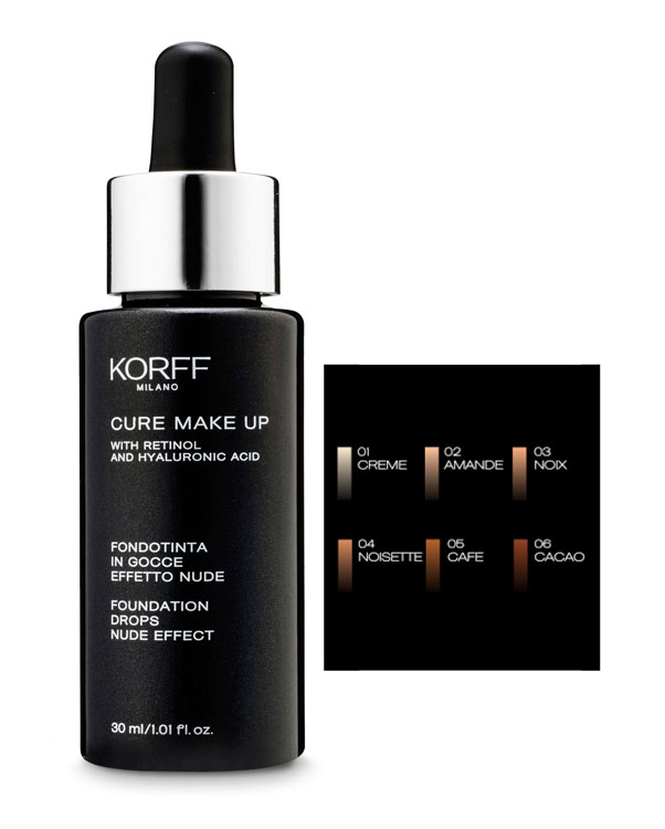 

Korff Cure Make Up Fondotinta In Gocce Effetto Nude Colore 05 Cafe 30ml