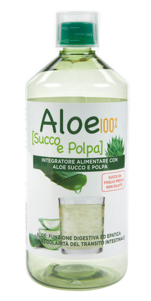 Image of Aloe Succo/polpa 100% Integratore Alimentare 1lt