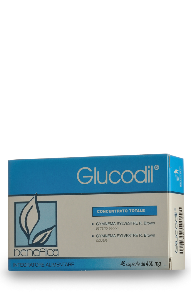 Image of Benefica Glucodil Integratore Alimentare 45 Capsule Vegetali033