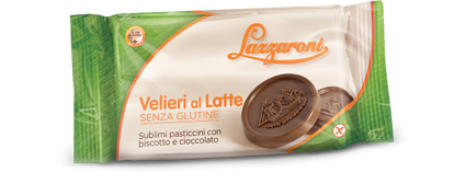 Image of Lazzaroni Velieri Pasticcini Con Biscotto E Cioccolato Al Latte Senza Glutine 100g 927038594