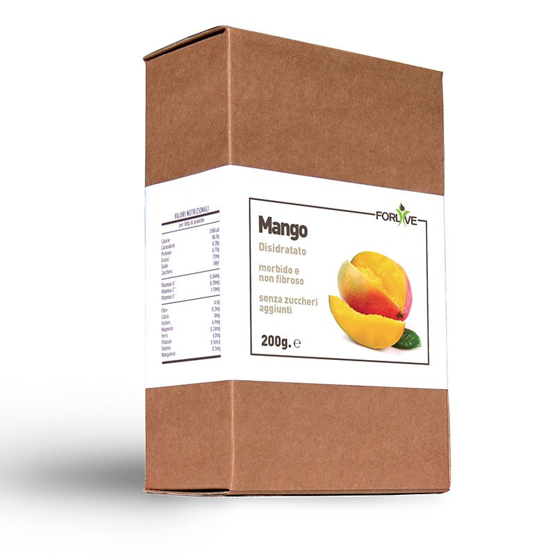 ForLive Mango Disidratato Senza Zuccheri Aggiunti 200g