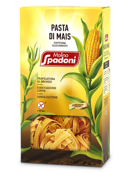 

Molino Spadoni Pasta di Mais 100% Tagliatelle Senza Glutine 250g