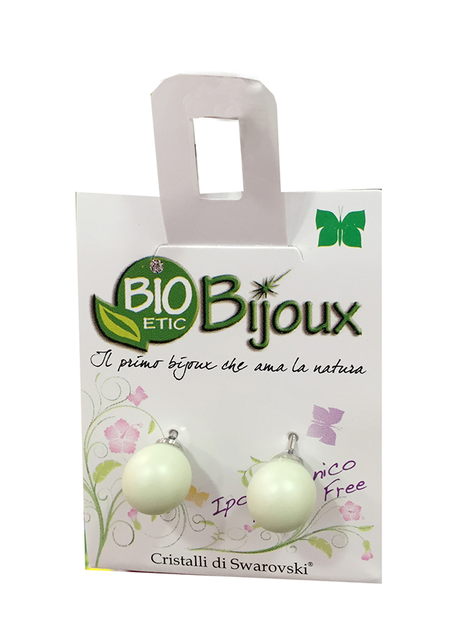 Image of Bioetic Bijoux Perla 8 mm Verde Pastello 927135323