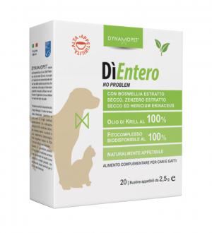 

Dynamopet DiEntero No Problem Integratore Alimentare 20 Bustine x2,5ml