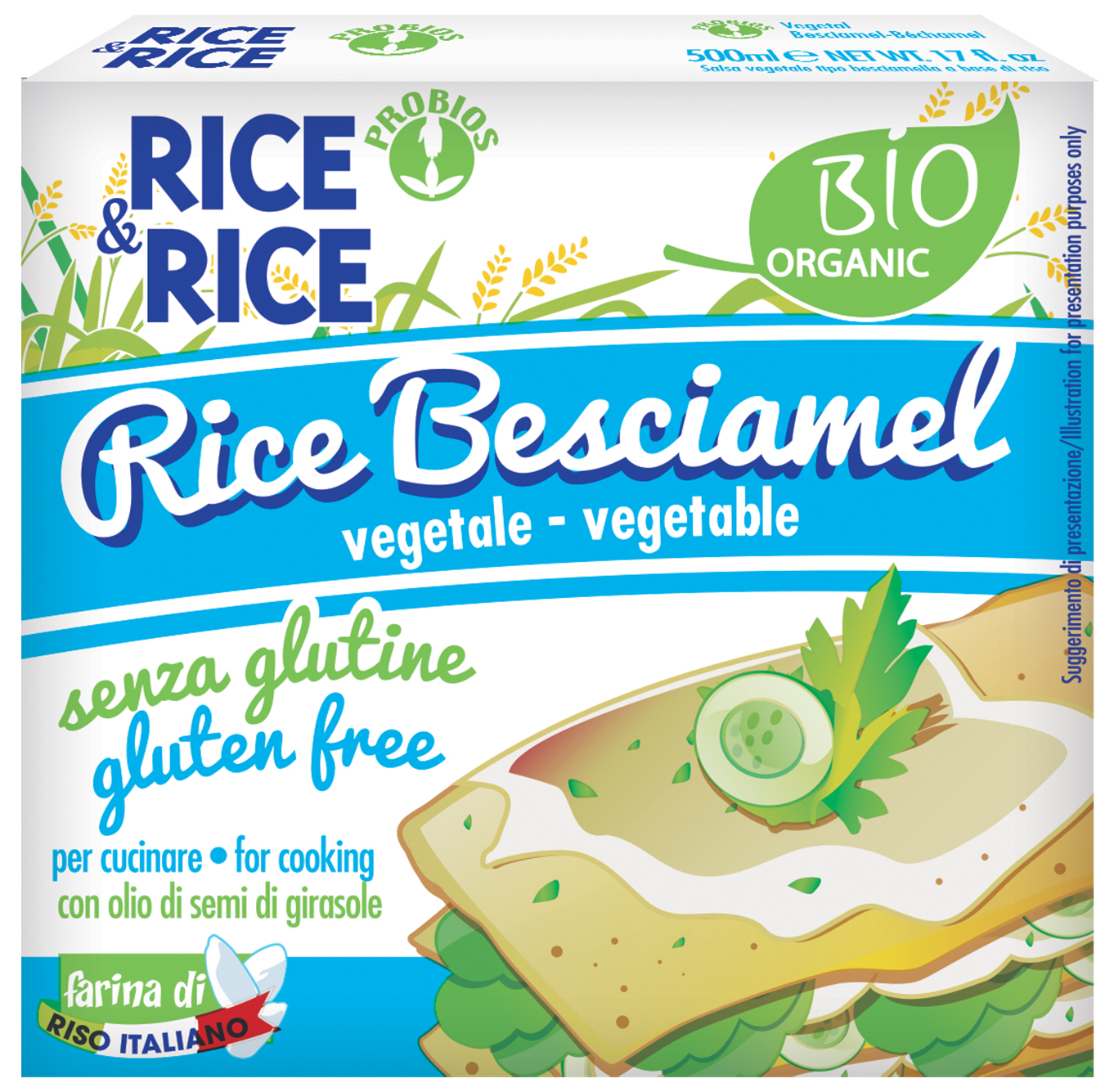Image of Rice&Rice Rice Besciamel Biologico 500ml 927209039