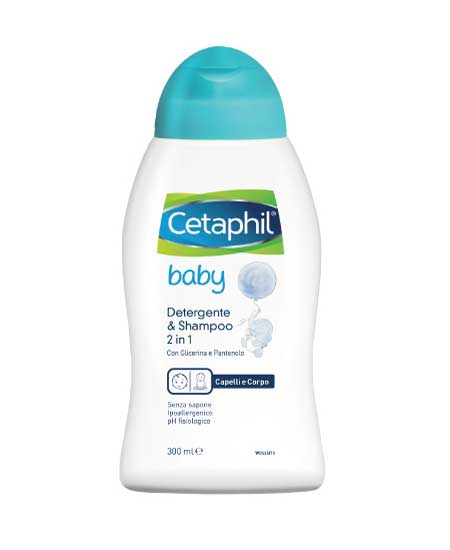 

Cetaphil Baby Detergente & Shampoo 2 In 1 300ml